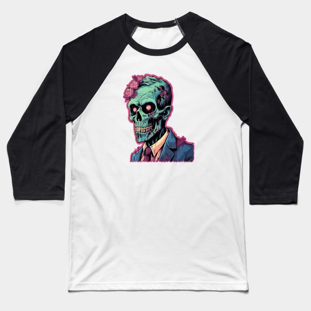 Zombie mode: ON Baseball T-Shirt by ArtfulDesign